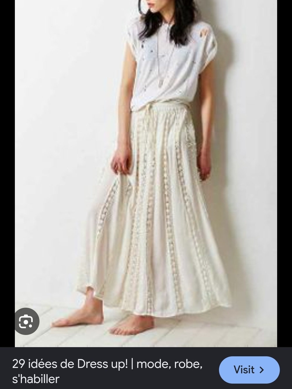 OBO 0NE RaRE Free People Fp OnE Ribbon Corset Maxi Skirt HtF New!